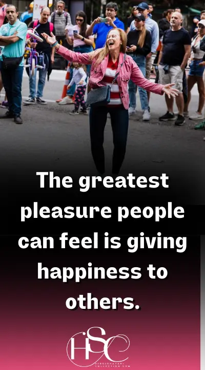 The greatest pleasure people - Happiness Status 2023