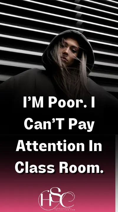 I’M Poor. I Can’T Pay - Attitude Status English