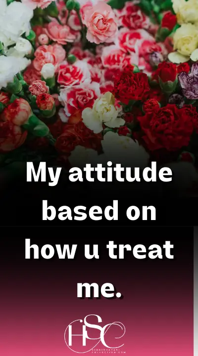 my attitude based - Attitude Status English